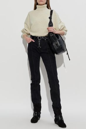 Isabel Marant Jeans Silviana, Womens, Black