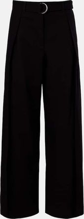 Loewe Pantaloni a gamba larga in lana con cintura