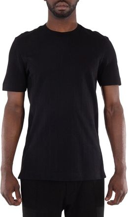 HUGO BOSS Tesar Herringbone Regular-Fit T-Shirt, Size X-Large