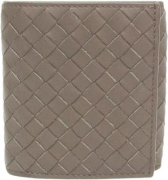 Bottega Veneta Pre-owned Leren Portemonnee - unisex - Vintage Accessoires - Bruin - ONE Size - Leer - Vintage