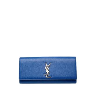 Saint Laurent Pre-owned Cassandre Clutch - - Pre-owned - Donna - Blu - ONE SIZE