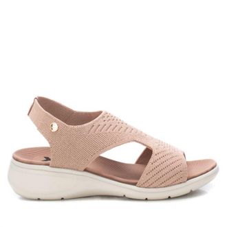 Xti Womens Wedge Sandal In Nude