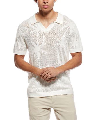 Vintage Summer Swimwear Vintage Summer Polo Sweater