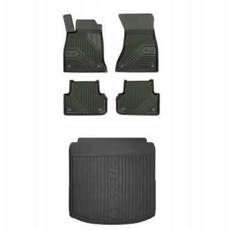 OEM Set 77 Alfombrillas De Goma Y Alfombra Audi A4 B9 Sedan 2015-2023