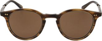 Garrett Leight unisex, Accessoires, Bruin, Maat: 48 MM