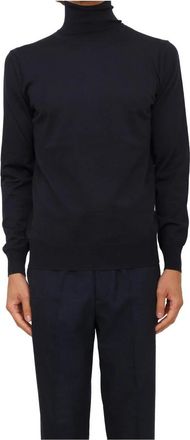 Paolo Pecora Coltruien - Heren - Coltruien - Blauw - 2XL - Truien & Vesten
