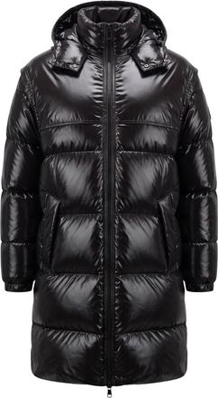Bottega Veneta Donsjack met capuchon - Dames - Dons jassen - Zwart - S - Jassen