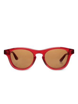 Bally dieter acetate sunglasses - men - Acetate - One Size - Red