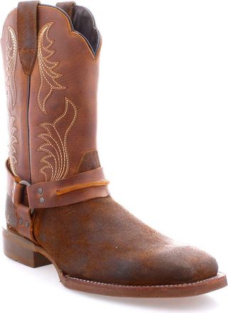 Roan Saga Boot in Tan Crazy Horse Tan Suede at Nordstrom, Size 11.5