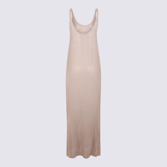 Max Mara Womens Dresses Oro _vi Othe Fibre