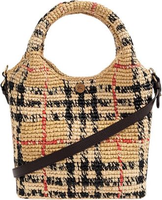Burberry Beige Margate Mini Tote