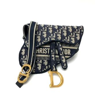 Dior Pre-owned Tessuto borse-dior - - Pre-owned - Donna - Blu - ONE SIZE