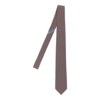 Ferragamo Heren, Accessoires, Rood, Maat: ONE Size Zijde