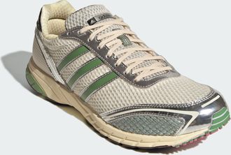 adidas Originals ADIDAS Originals Unisex Adizero Adios OG Shoes - Light Green Leather - Size UK 5.5