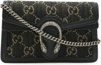 Gucci Pre-owned Cross Body Bags, female, Black, Size: ONE SIZE Pre-owned Vintage Cross Body Bag