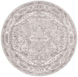 Safavieh Alfombra crema/gris 152 x 152 cm