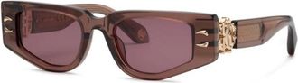Roberto Cavalli Authentieke Bril met Topkwaliteit - Dames - Zonnebrillen - Bruin - 51 MM - Accessoires