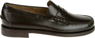 Sebago Klassieke Platte Schoenen - Heren - Loafers - Bruin - 42 EU - Schoenen