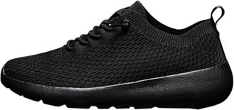 Generic Women Orthopedic Running Trainers Ladies Wide Fit Plantar Fasciitis Sneakers Womens Black Shoes Sports Summer New Lightweight Travel Casual Mesh Coupl