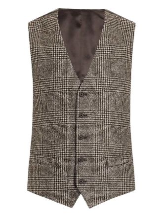 Dolce & Gabbana Glen Checked Vest