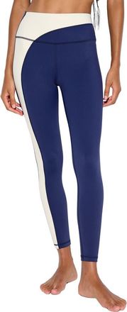 Spiritual Gangster Skye High Waist 7/8 Leggings in Indigo at Nordstrom, Size X-Large Regular