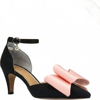 J. Rene&eacute; Womens Pammie Pump In Black/pink