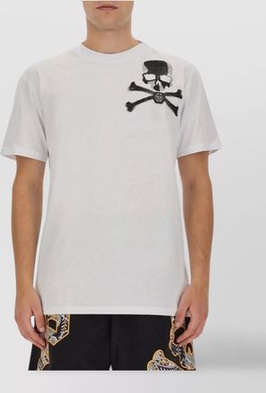 Philipp Plein graphic skull logo crew neck t-shirt