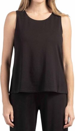 Habitat Core Travel Easy Tank Top In Black