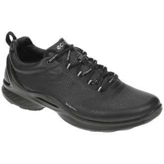 Ecco Ecco Biom Fjuel Leather Mens Low Top Trainers - Black - Size:UK 10.5-11