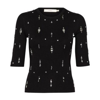 Inwear Dames, Tops, Zwart, Maat: S Viscose
