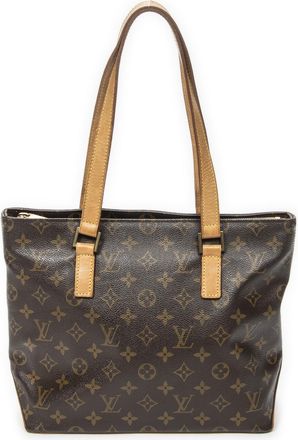 Louis Vuitton Pre-owned Womens Cabas Piano Shoulder Bag - Brown - One Size
