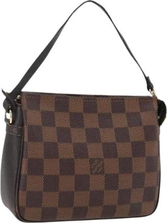 Louis Vuitton Pre-owned Shoulder Bags, female, Brown, Size: ONE SIZE Pre-owned Canvas Shoulder Bag