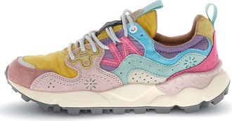 Flower Mountain Pastel Multi-layered Sneakers with Chunky Sole