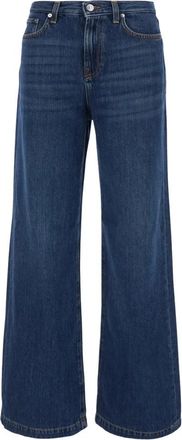 Roy Rogers Marta Wide Jeans - Dames - Loose Fit Jeans - Blauw - W25 - Denim - Jeans