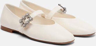 Roger Vivier Roundytoe leather ballet flats