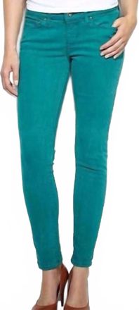 Levi's Demi Curve Low Rise Skinny Jeans In Green