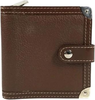 Louis Vuitton Pre-owned Suhali Bi-fold Portemonnee - Heren - Vintage Accessoires - Bruin - ONE Size - Leer - Vintage