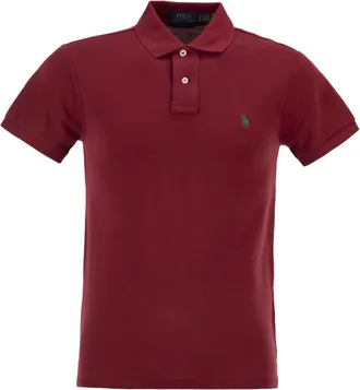 Polo Ralph Lauren slim-fit piqu&eacute; poloshirt