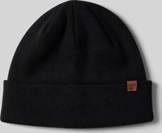 Barts Beanie aus Viskose-Mix Modell WILLES in Black, Größe 1