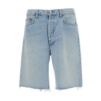 A Gold E Denim Shorts, male, Blue, Size: W32 Denim Shorts
