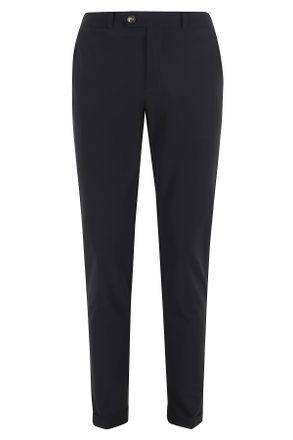 Roberto Ricci Design Black Slim Fit Stretch Technical Trouser