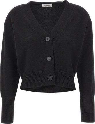 KANGRA Wol en kasjmier vest - Dames - Vesten - Zwart - S - Wol - Truien & Vesten