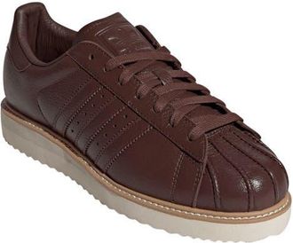 adidas Gender Inclusive Superstar Lux Sneaker in Brown/Brown/Warm Sandstone at Nordstrom, Size 10.5 Womens
