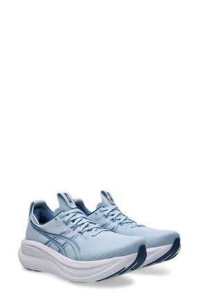 Asics GEL-NIMBUS 28 Running Shoe in Solid Air/calm Indigo at Nordstrom, Size 11.5