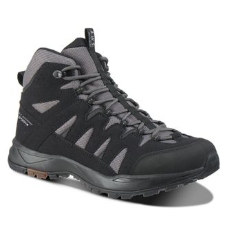 Icepeak Wanderschuh ICEPEAK AURA MC MS, Damen, Gr. 36, grau (lead, grau), Synthetik, Textil, Schuhe Wanderschuh, wasserdicht
