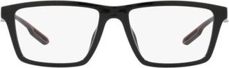 Emporio Armani Authentieke Stijlvolle Brillen- Premium Kwaliteit - unisex - Brillen - Zwart - 55 MM - Accessoires