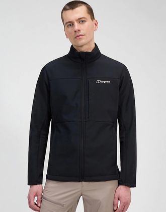 Berghaus Mens Berghaus Ghlas 3.0 Soft Shell Jacket - Black - Size: 44/Regular