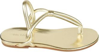 Del Carlo Grijze Sandalen - Dames - Sandalen - Grijs - 36 1/2 EU - Schoenen