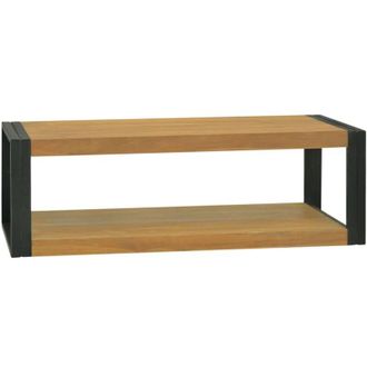 vidaXL Armario De Ba&ntilde;o Madera Maciza De Teca 120x45x35 Cm Vidaxl