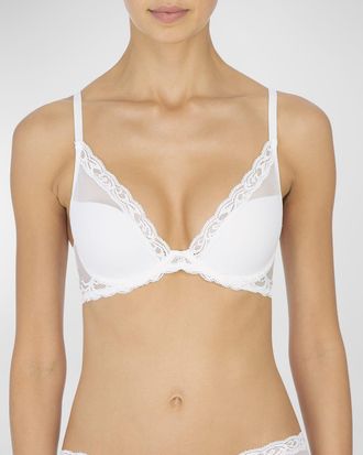 Natori Feathers Contour Plunge Bra